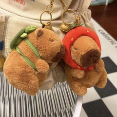 01+02 sets Capybara Keychain