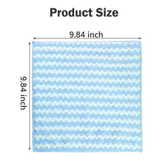 10 Counts Microfiber Cleaning Cloth, Super Soft Absorbent Dish Towels Rags Cloths for Washing Dishes and Kitchen Drying Cleaning House Keeping