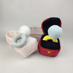 Plush Diamond Ring Box