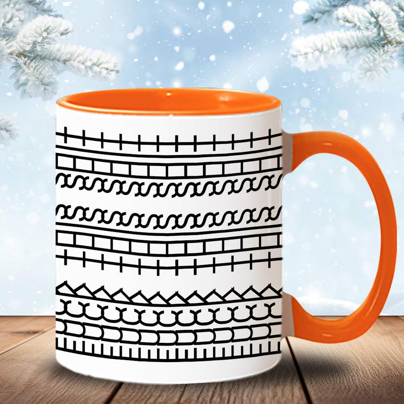 F*ck This Shit Hidden Message Coffee Mug Unique Gift for Work Bestie - scs11634 Ceramic Drinkware
